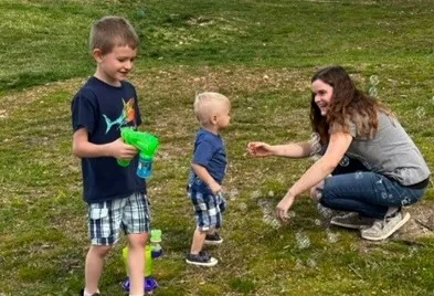 Nicklaus plays with bubbles 